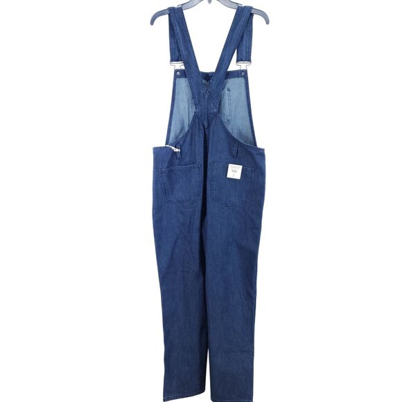 American Bazi Low Rise Skinny Overalls Women's Size Large - Picture 2 of 10